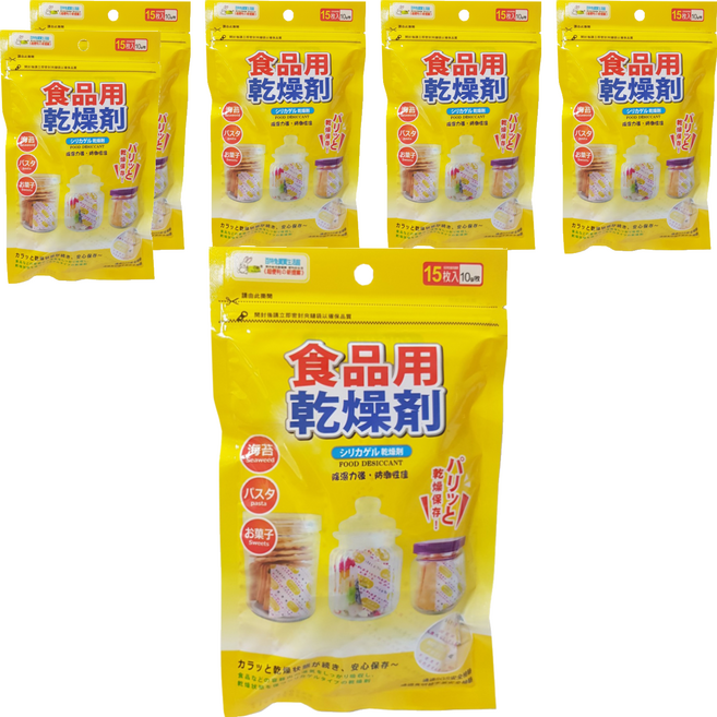 PATTO RABBIT 百特兔 食品乾燥劑 15包, 150g, 6袋