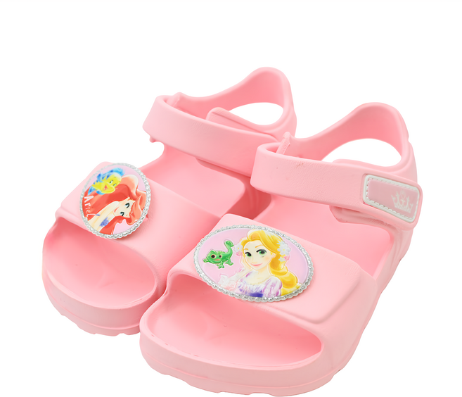 Disney 迪士尼 噴墨造型防水涼鞋