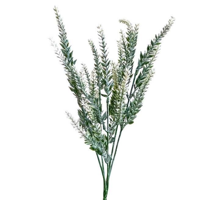 Floral M 花藝 仿真花 南法薰衣草花園, 優雅白, 1個