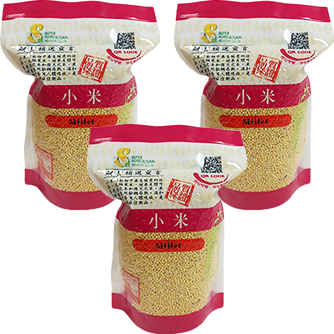 超賀 小米, 400g, 3包