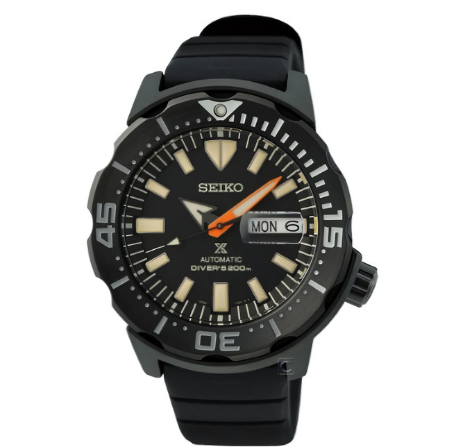 SEIKO 精工 PROSPEX DIVER SCUBA 全黑限量機械潛水錶