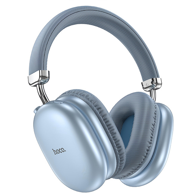 hoco. 浩酷 悅瑞 Wireless 耳罩式 無線耳機 內建麥克風 IPX4 40mm Driver 90H Playtime 天藍色 Hi-Fi 音質 W35 Max