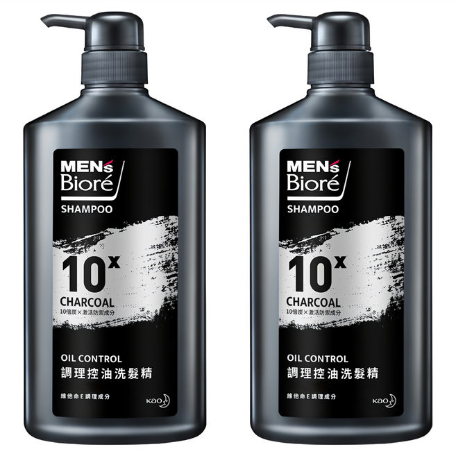 MEN's Biore 男性調理控油洗髮精, 750g, 2瓶