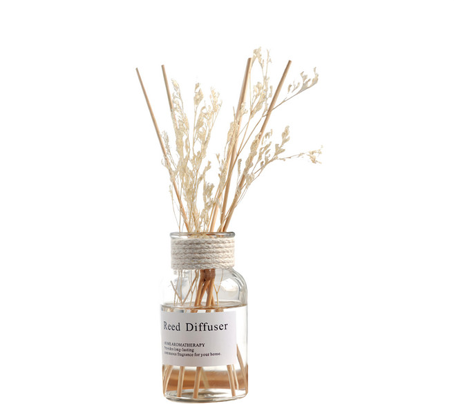 LifeShopping 乾花情人草香薰套裝, 白茶, 100ml, 1組