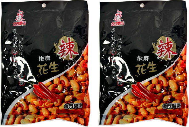 品味食族 椒麻花生, 180g, 2包
