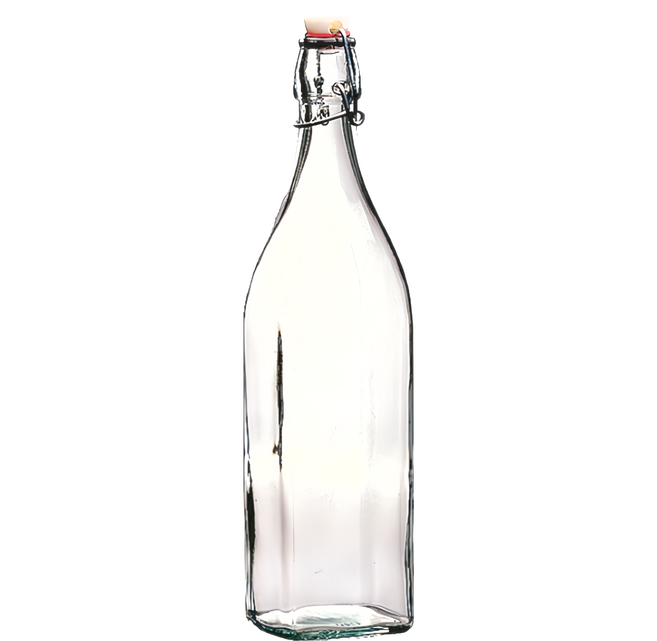Bormioli Rocco 醃漬瓶 Swing 玻璃瓶 Set 6個, 1000ml