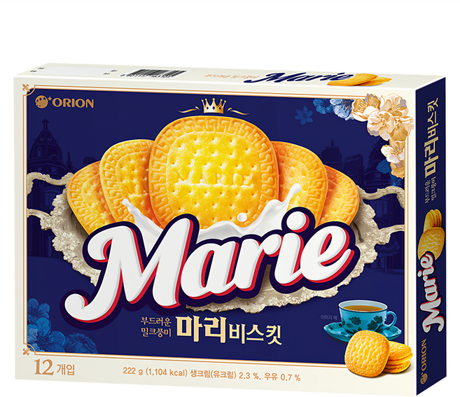 ORION 好麗友 英式瑪莉餅, 222g, 1盒