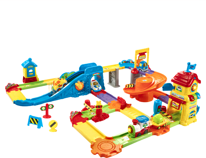 vtech 偉易達 聲光火車組, 多色, 1組