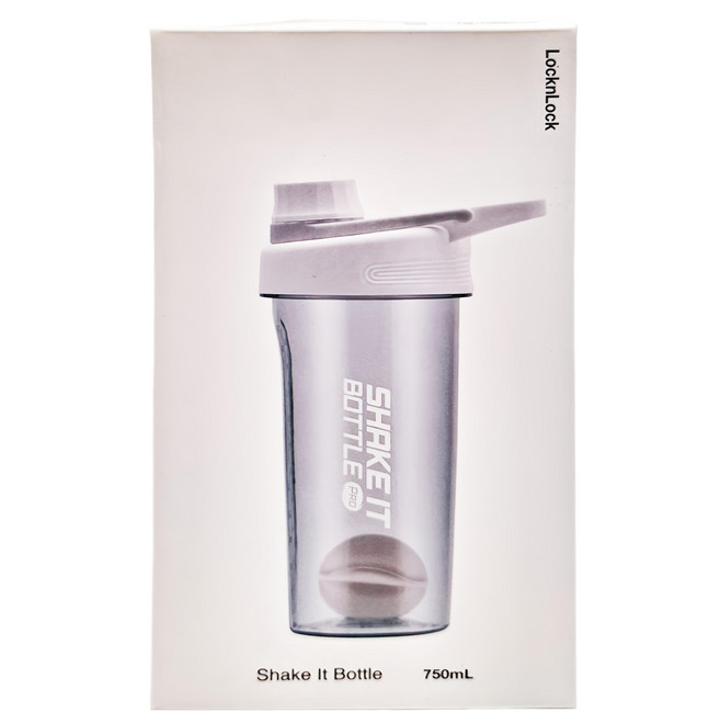 LocknLock 樂扣樂扣 ABF947WHT 搖搖杯, 透明色, 750ml, 1個
