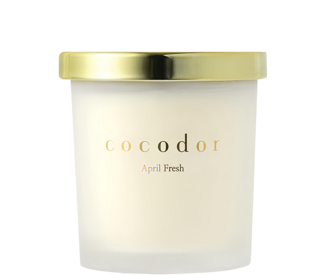COCODOR 珂珂朵爾 大豆蠟燭, 四月花香, 130g, 1個
