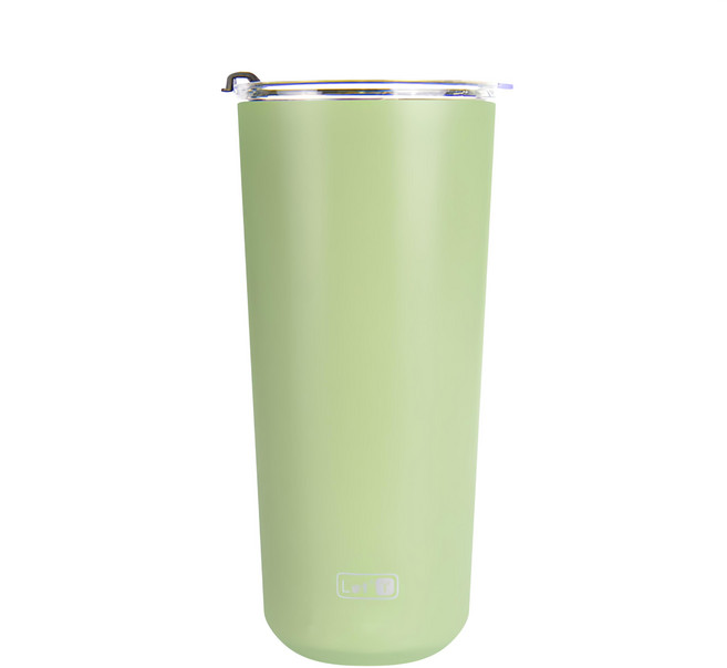 Let'Y Urban 保溫隨行杯 附吸管+吸管清潔刷, 薄荷綠, 700ml, 1組
