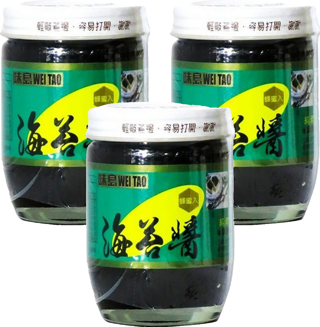 味島 海苔醬, 190g, 3罐