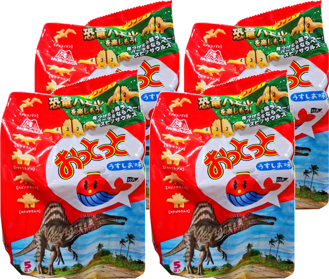 Ottotto 小魚造型餅 鹽味, 80g, 4袋