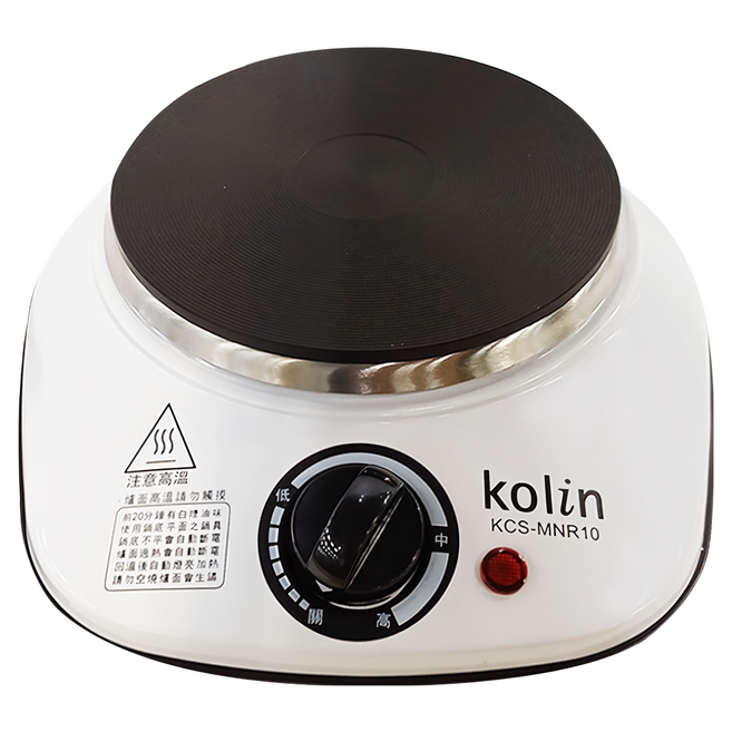 Kolin 歌林 黑晶鑄鐵電子爐 235 x 210 x 60mm, KCS-MNR10, 普通型