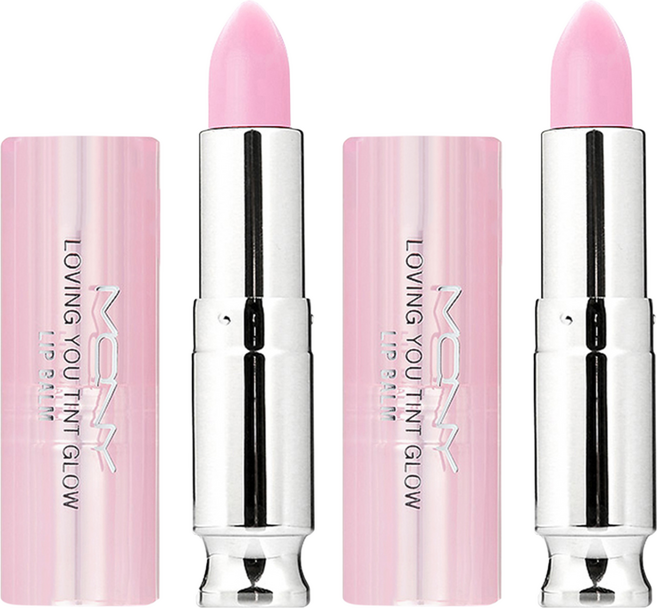 MACQUEEN NEWYORK Loving You 亮色護唇膏, Vivid Pink, 3.5g, 2支