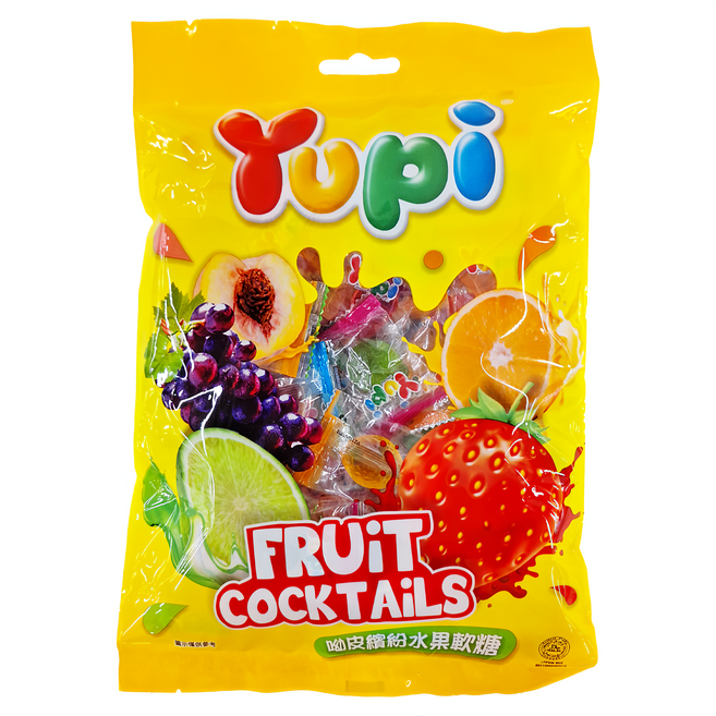 Yupi 繽紛水果軟糖 25入, 250g, 1袋