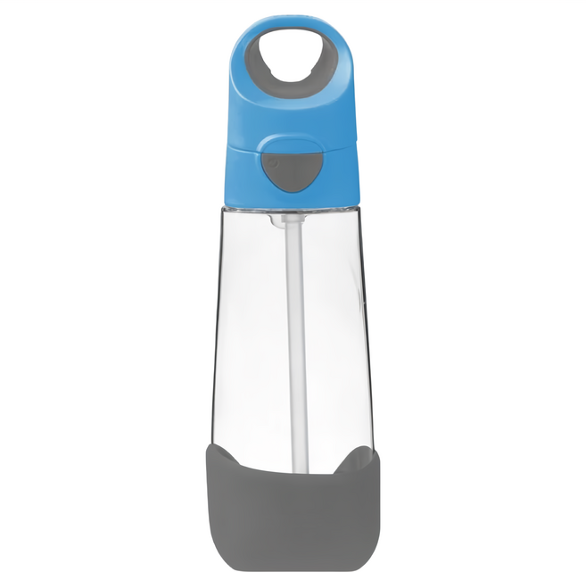 b.box Tritan 隨行水壺 600ml 適合3歲以上, 天空藍, 1個