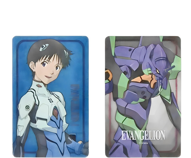 iPASS 一卡通 新世紀福音戰士 EVA 01 精裝, 初號機&碇真嗣 藍色 + 紫色, 1個
