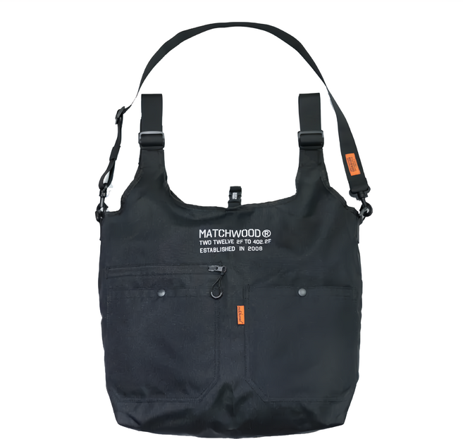 matchwood Tank 斜背購物袋 MHWDTB008BK 23.7L