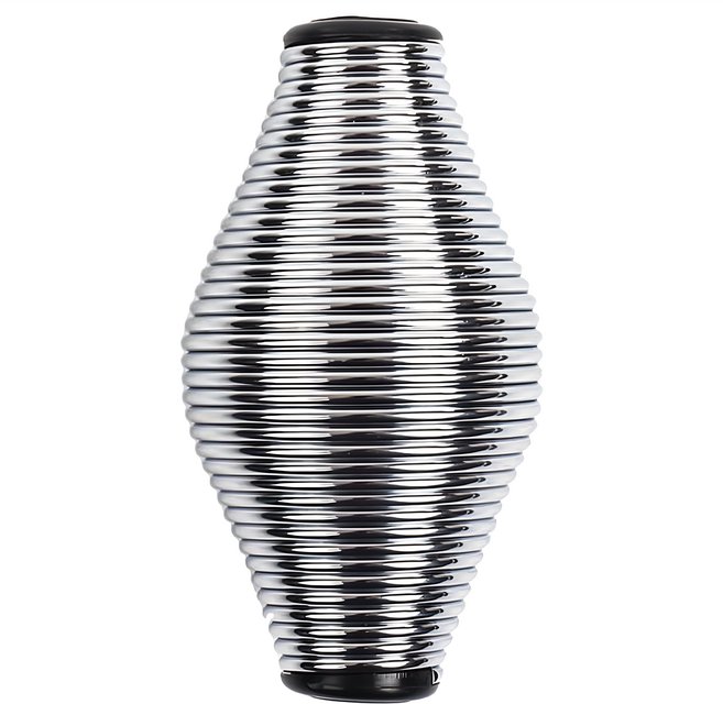 AHOYE 金屬彈簧握力球, 1個, 銀色