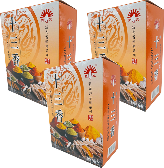 新光洋菜 十三香, 600g, 3盒