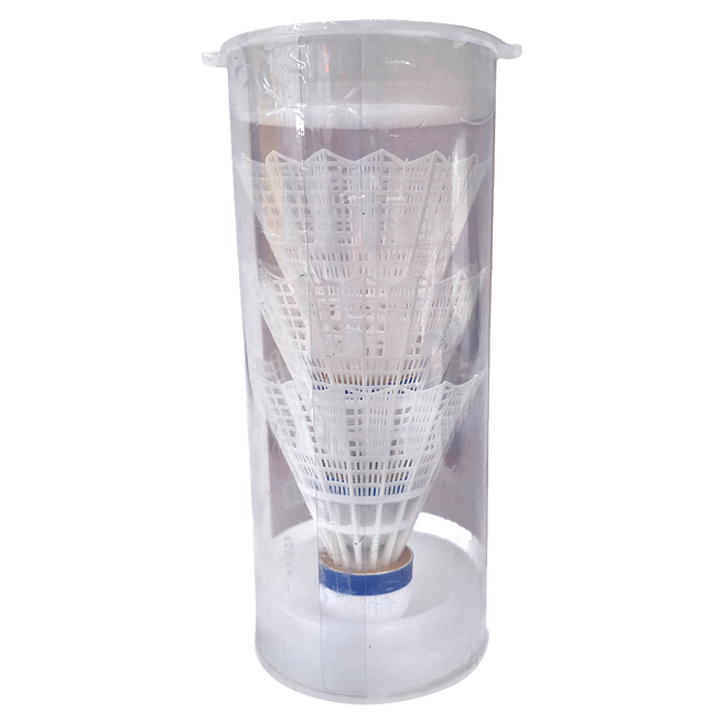 SUCCESS 成功 標準級耐用羽球 14歲以上, 3個裝, 1組, 白色