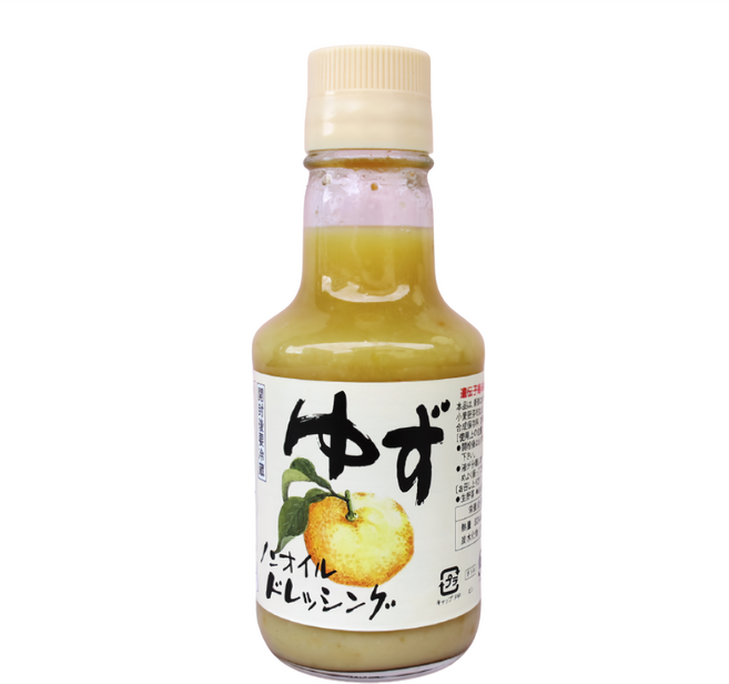 MORIBUN 森文釀造 無油柚子風味沙拉醬, 150ml, 1瓶