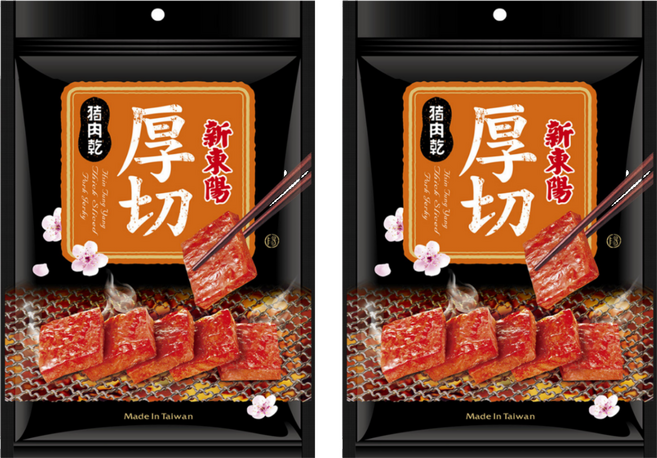 新東陽 厚切豬肉乾, 200g, 2包