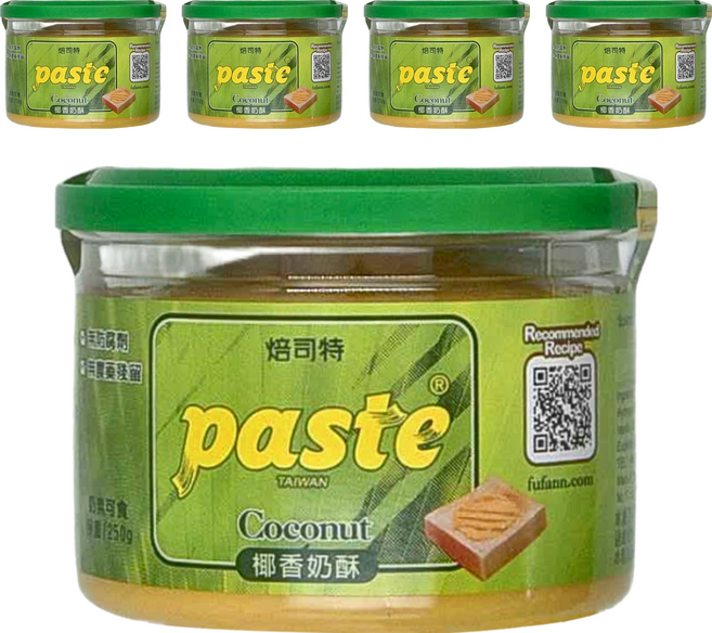 paste 焙司特 椰香奶酥, 250g, 5罐