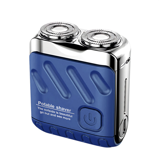 Beauty life 磁吸炫光迷你剃鬚刀 R12 (藍色), 藍色