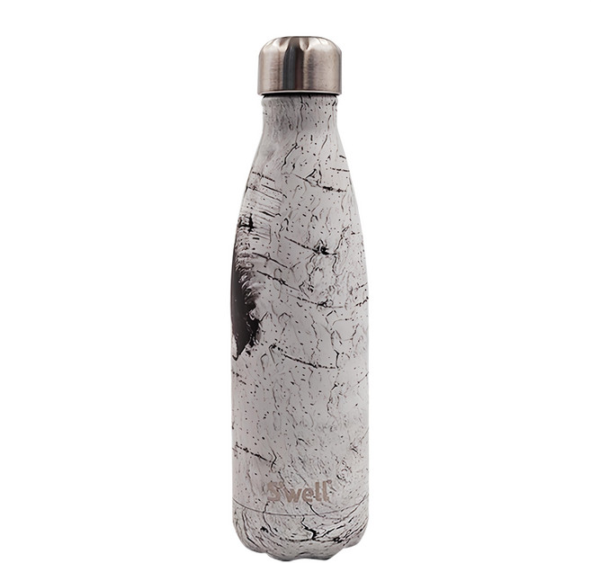 S'well Bottle 時尚保溫瓶 AISI-304食用級不鏽鋼材質 直徑6.99x高26.04cm, 1個, 500ml, 灰色