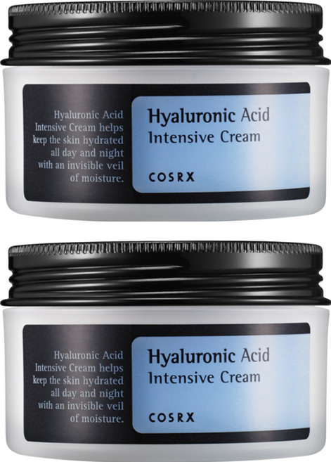 COSRX 台灣公司貨 透明質酸強效保濕霜, 100ml, 2罐