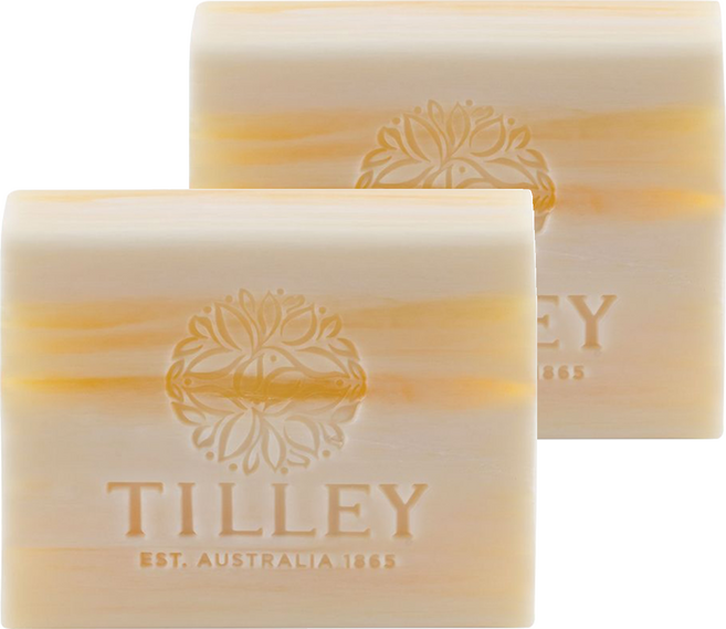 TILLEY 緹莉 經典香皂 山羊奶麥蘆卡蜂蜜, 100g, 2個