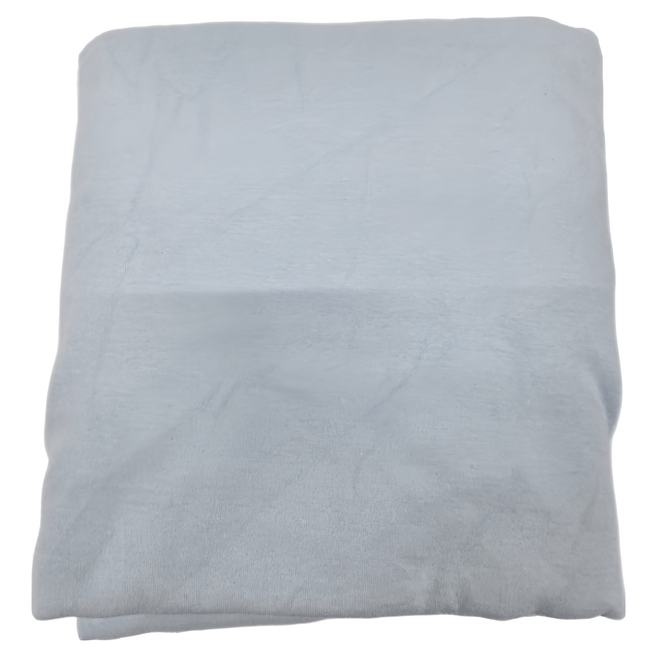 La Joie 喬依思 100/純棉彈性床包, 素藍色, 1個