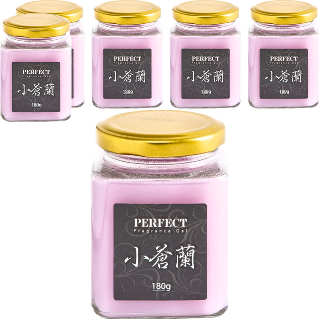 PERFECT 美好 芳香消臭劑 小蒼蘭, 180g, 6罐