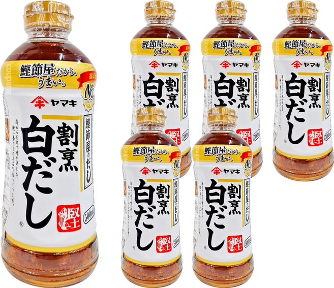 Yamaki 雅媽吉 鰹魚淡色濃縮高湯, 500ml, 6瓶