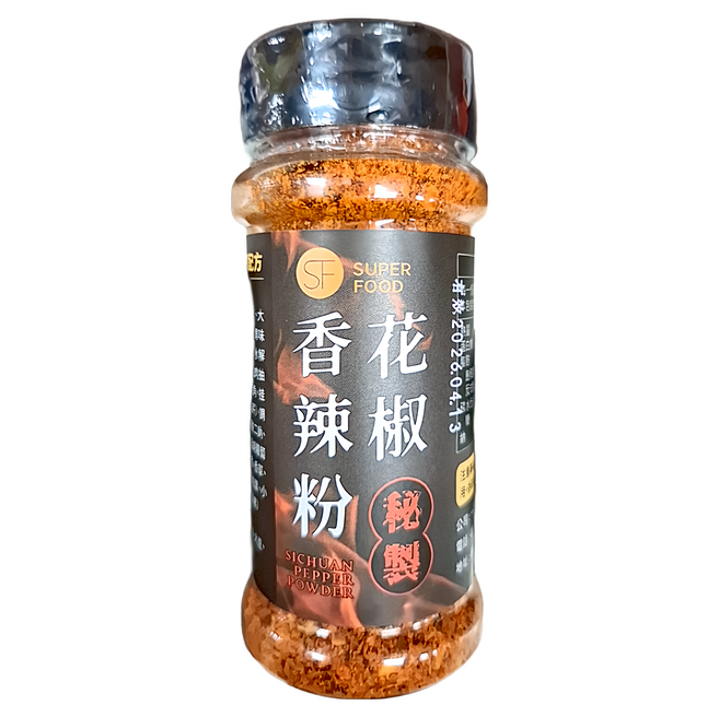 SUPER FOOD 秘製花椒香辣粉, 50g, 1罐