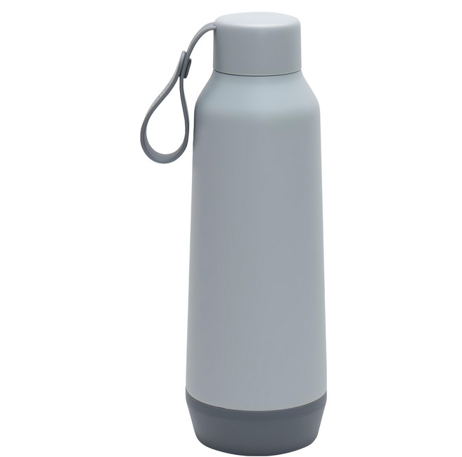 WOKY 沃廚 台灣公司貨 TIKO輕芯鈦陶瓷保溫杯, 紺青藍, 500ml, 1個