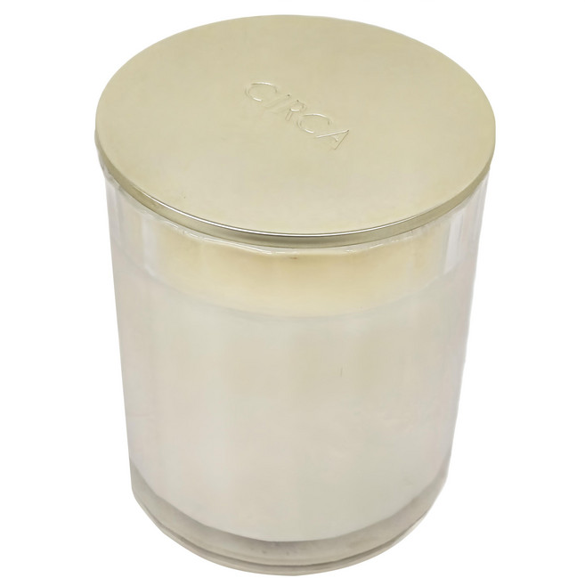 CIRCA home 香氛蠟燭, 棉花小蒼蘭, 350g, 1件