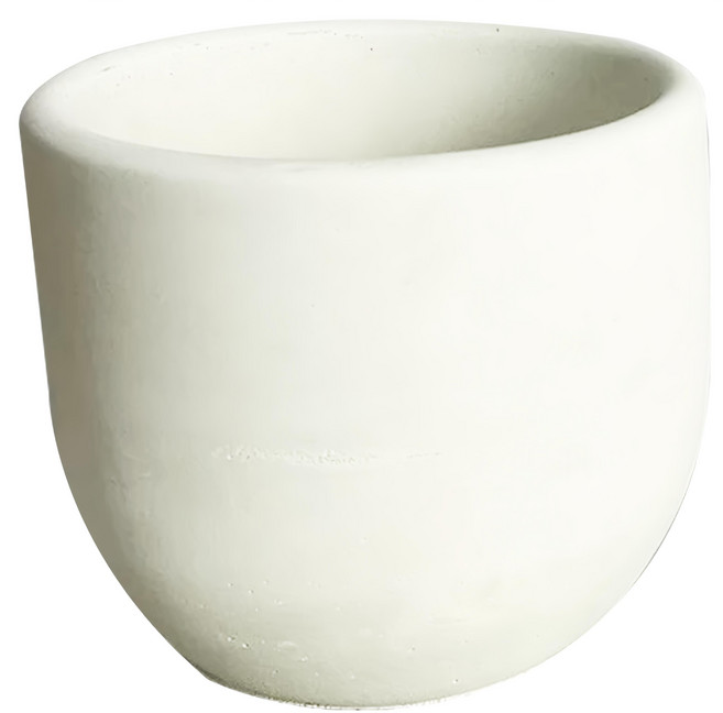 圓底水泥盆, 水泥白, 1個