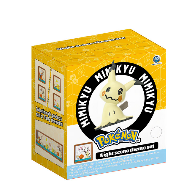 PoKeMoN 寶可夢 花好月圓系列 謎擬Q, 1盒