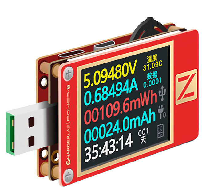 Kamera 佳美能 POWER-Z USB PD 測試儀 144W/24V/6A KT002, 1個