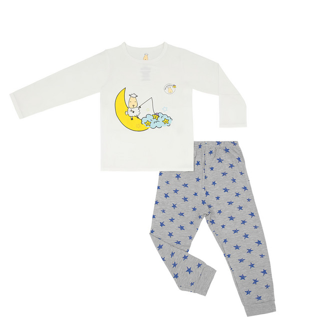 baa baa sheepz 抱抱羊 紫帽子系列 居家睡衣 - 95%竹纖維 5%彈性纖維