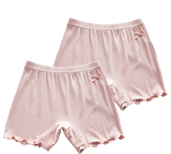 女童款 莫代爾蝴蝶結防走光安全褲