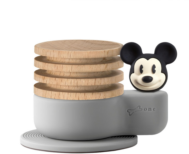 Bone 蹦克 車用擴香台 米奇, 1個