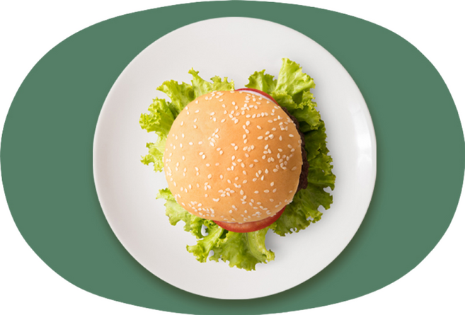 PAPA STUFF Ellony Papa 蛋形矽膠餐墊 卡其綠色, Mini 300 x 202mm, 1個