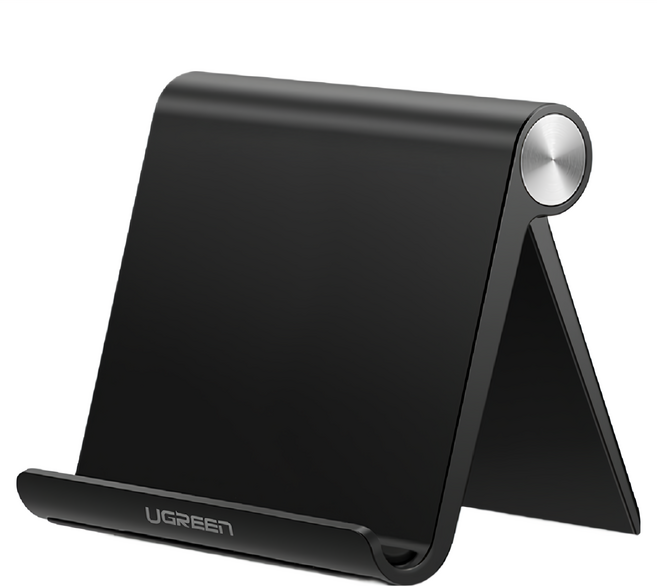UGREEN 綠聯 手機平板通用立式支架 大款, LP106, 黑色, 1個