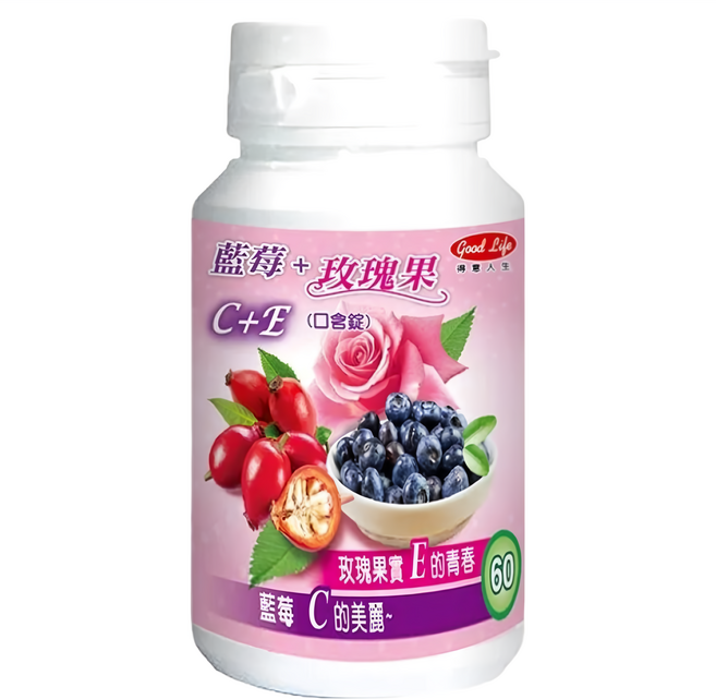 good Life 得意人生 青春美妍口含錠, 60顆, 1罐
