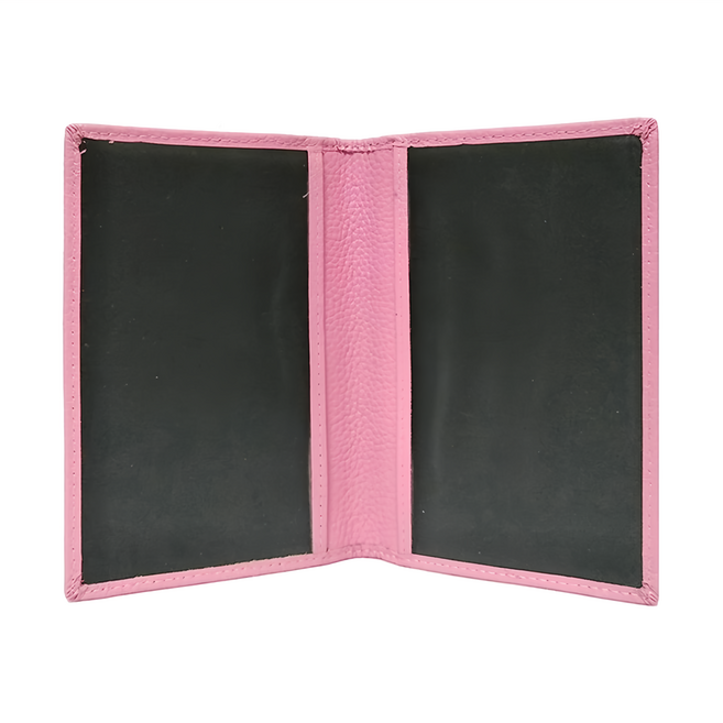 DISCOVERY 發現者 高級全牛皮護照套 2個大透明視窗插卡層