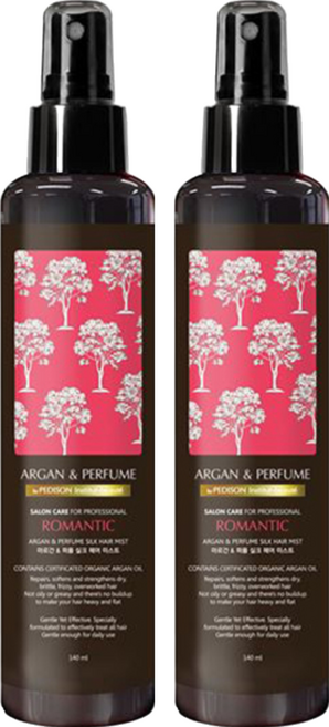 PEDISON 摩洛哥堅果香氛護髮噴霧 Romantic, 140ml, 2瓶